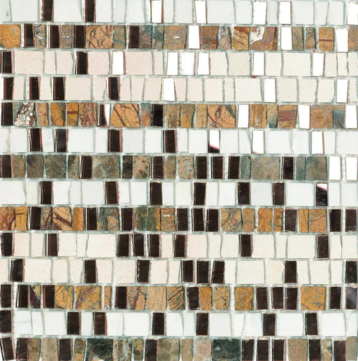 Tresor 11.81x12.01 Glass Mosaic