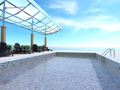 Tropical Aruba 12 1x2 Glass Mosaic Tile