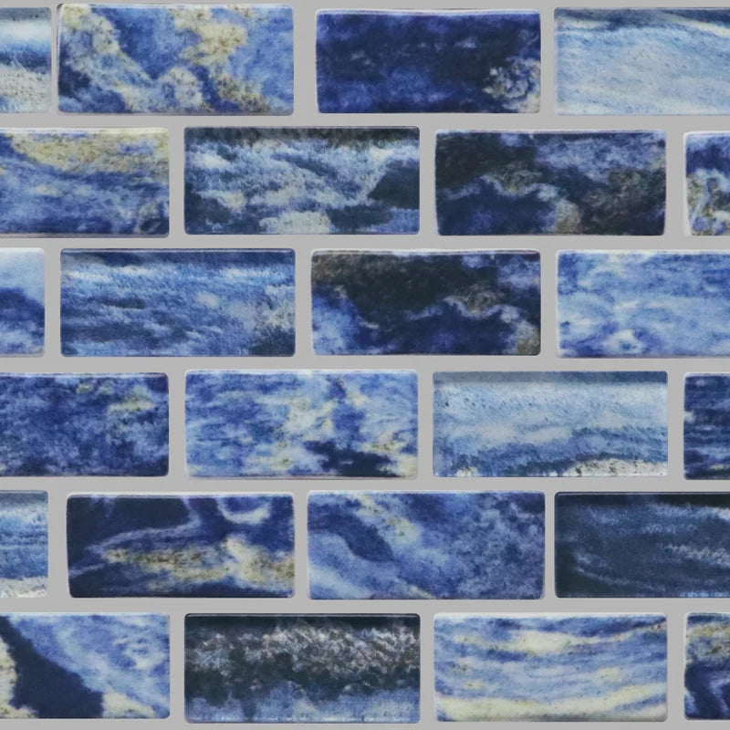 Tropical Bali 12 1x2 Glass Mosaic Tile