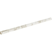 Tru Marmi Arabescato 1/2x12 Pencil Bullnose Polished Ceramic/Porcelain Trim