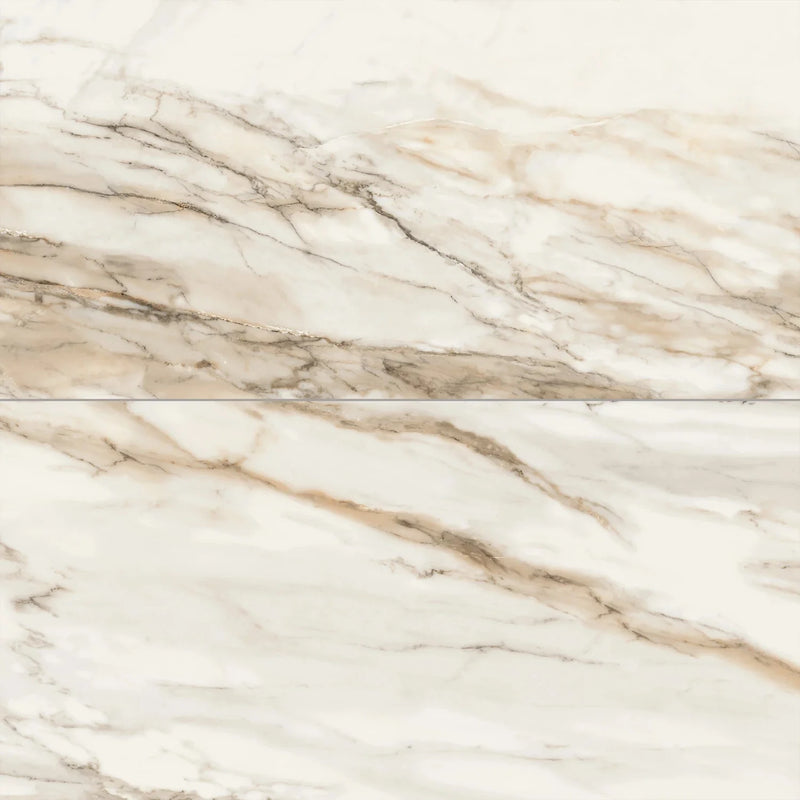 Tru Marmi Gold 24x48 Polished Porcelain Tile