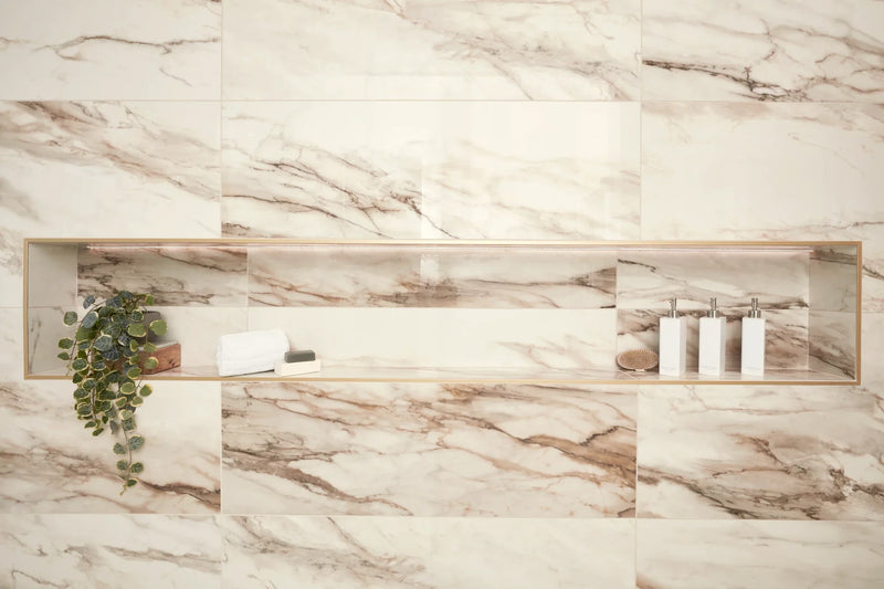 Tru Marmi Gold 24x48 Polished Porcelain Tile
