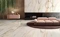 Tru Marmi Gold 3x12 Surface Bullnose Polished Marble Look Porcelain Trim