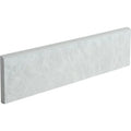 Tru Marmi Silver Polished 1/2x12 Pencil Bullnose Porcelain Trim