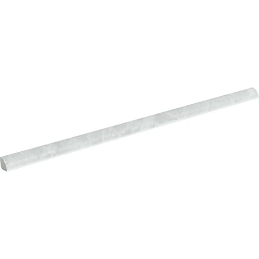Tru Marmi Silver Polished 3x12 Surface Bullnose Porcelain Trim