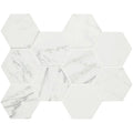 Tru Marmi Venatino Matte 4 Inch Hexagon Porcelain Mosaic