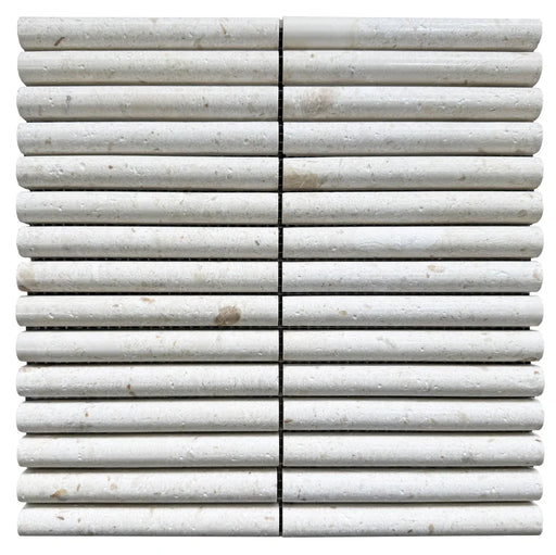True Arc Golden Shell Beige Stone Mosaic