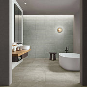 Trust Grey 12x24 Brushed Stone Look Porcelain Tile