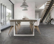 Trust White 12x24 Honed Stone Look Porcelain Tile