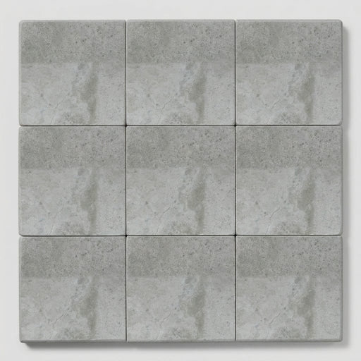 Tufa Limestone Coping 12x12 Honed Bullnose 1.25 inch close-up