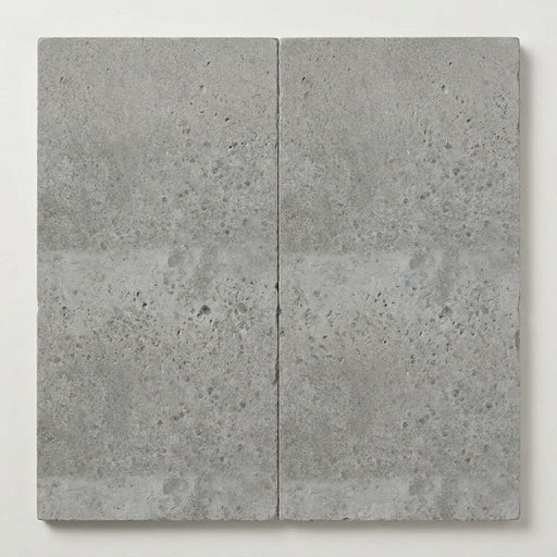 Tufa Limestone Paver 12x24 Brushed 2 inch close-up
