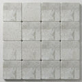 Tufa Limestone Paver 6x6 Tumbled 1.25 inch close-up