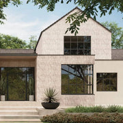 Light Beige 22x8 Tumbled Limestone Ledger Wired Mesh