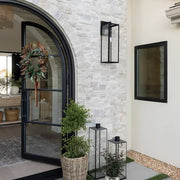 Tumbled Ledgers Mixed Beige and Grey 22x8 Wired Mesh Limestone Ledger