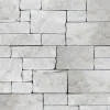 Taupe 22x8 Tumbled Marble Ledger Wired Mesh