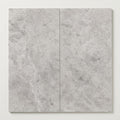 Tundra Gray Marble 12x24 Honed Tile close-up