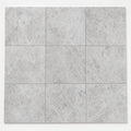 Tundra Grey 12x12 Honed Natural Marble Tile close-up