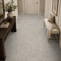 Tundra Grey 12x12 Honed Natural Marble Tile — Hallway floor