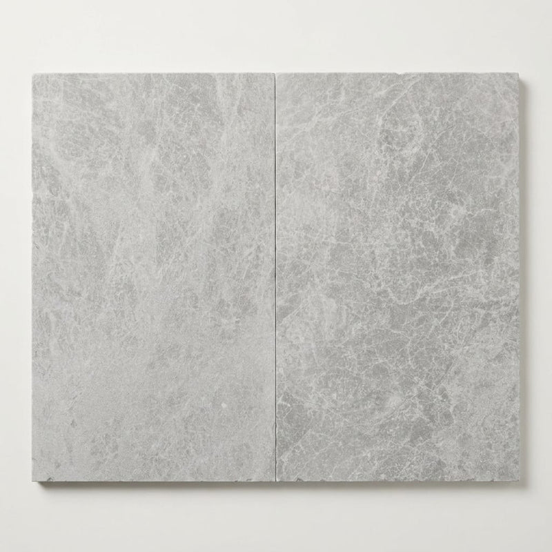 Tundra Marble Leather (Sandblasted & Brushed) 16 x 24 x 2 4-SIDED Modern Coping 16x24 close-up