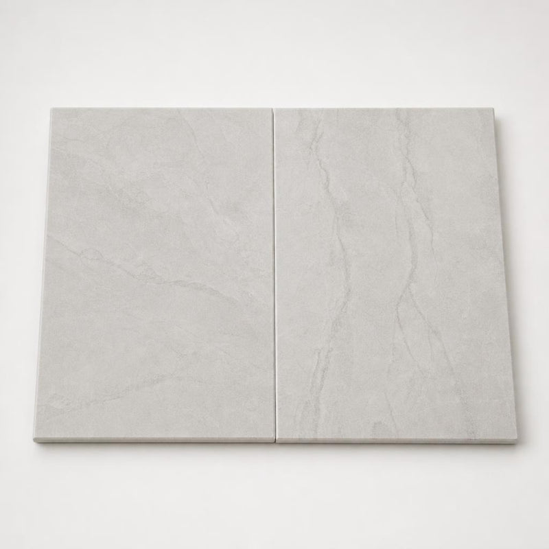 Tundra Marble Leather (Sandblasted & Brushed) 16 x 24 x 2 Bullnose Coping 16x24 close-up