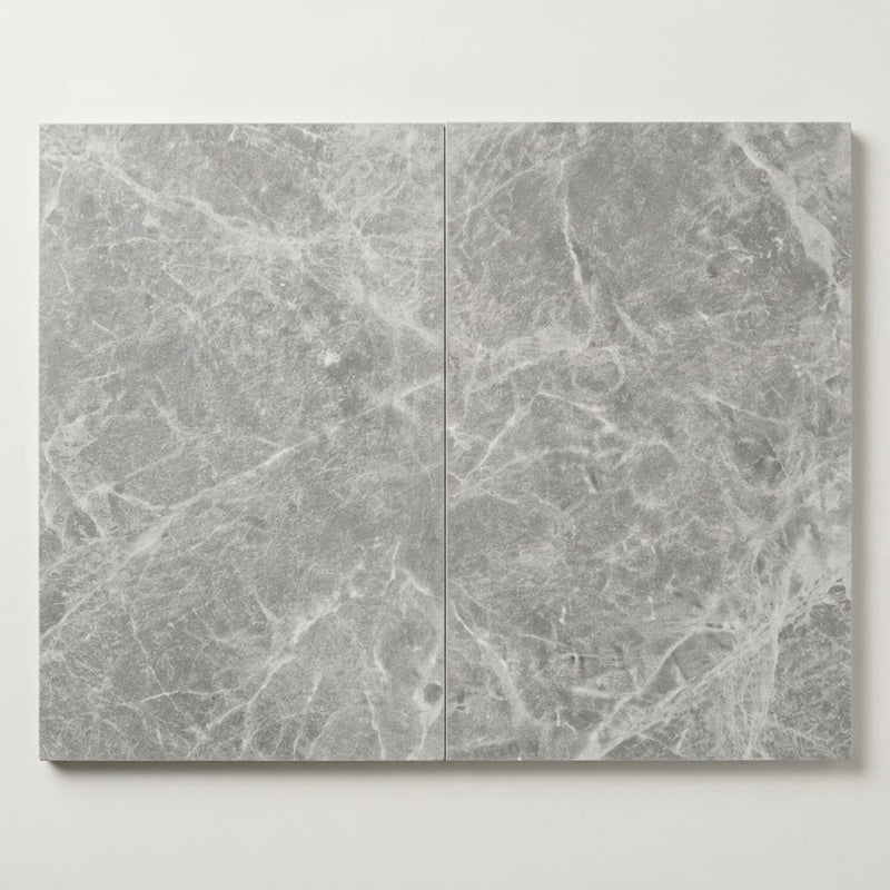 Tundra Marble Leather (Sandblasted & Brushed) 16 x 24 x 2 Modern Coping 16x24 close-up