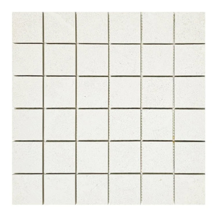 Tune Snow 2x2 Porcelain Mosaic