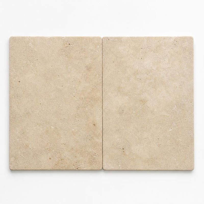 Tuscany Beige 16x24 HUFB 3CM Travertine Pool Coping close-up