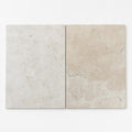 Tuscany Beige 16x24 Tumbled Travertine Paver close-up