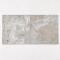 Tuscany Beige 24x24 Tumbled Travertine Paver close-up