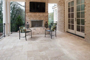 Tuscany Porcini Versailles Pattern Honed Travertine Tile