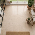 Tuscany Classic 12x12 HF Travertine Tile — Sunroom floor