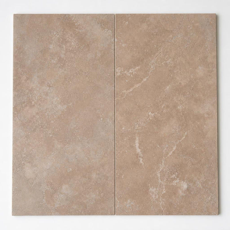 Tuscany Classic 12x24 HF Travertine Tile close-up