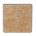 Antique Yellow (Tuscany Gold) 4x4 Tumbled Travertine Tile