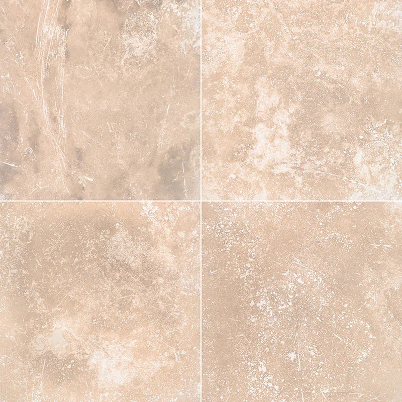 Tuscany Ivory 24x24 HF Travertine Tile