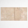 Tuscany Ivory 24x24 HF Travertine Tile close-up