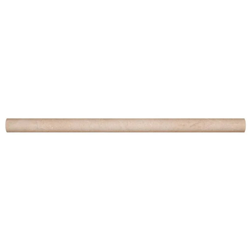 Tuscany Ivory 3/4x3/4 Pen Molding Honed Travertine Trim