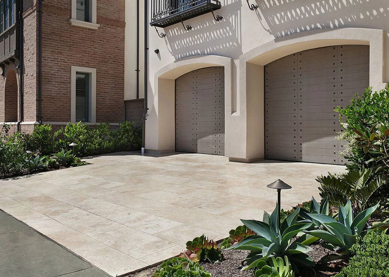 Tuscany Platinum 18x18 Honed Travertine Tile