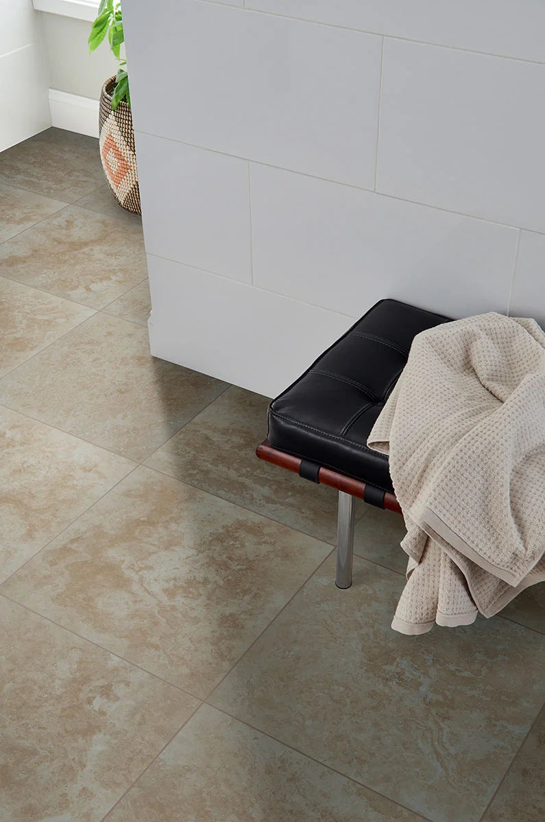 Tuscany Platinum 18x18 Honed Travertine Tile