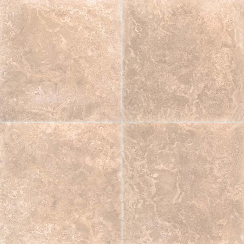 Tuscany Platinum 18x18 Honed Travertine Tile