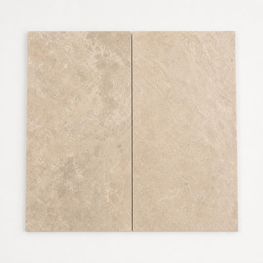 Tuscany Platinum 12x24 Honed Travertine Tile close-up
