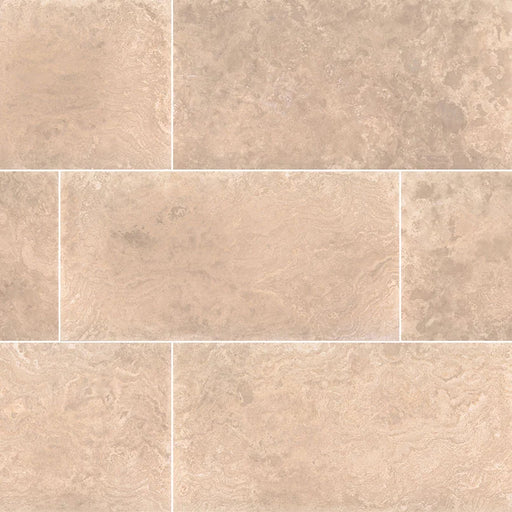 Tuscany Platinum 12x24 Honed Travertine Tile