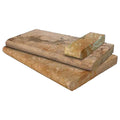 Tuscany Porcini 12x24 HUFB Travertine Pool Coping
