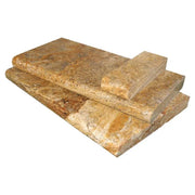 Tuscany Scabas 12x24 HUF 3CM Travertine Pool Coping
