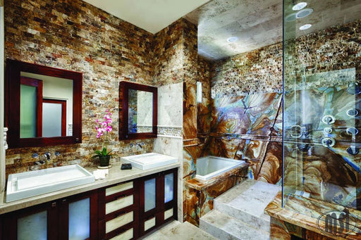 Tuscany Scabas HUFCB Versailles Pattern Travertine Tile