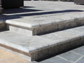 Tuscany Silver 16x24 Eased Edge HUFB 5CM Travertine Pool Coping