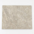 Tuscany Silver 16x24 HUF 5CM Travertine Pool Coping close-up