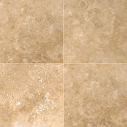 Tuscany Walnut 10 Kits Pattern Tumbled Travertine Paver