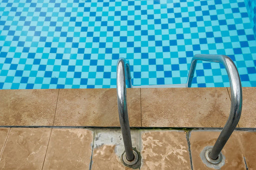 Tuscany Walnut 16x24 HUFB 5CM Eased Edge Travertine Pool Coping