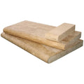 Tuscany Walnut 12x24 HUFB 5CM Travertine Pool Coping