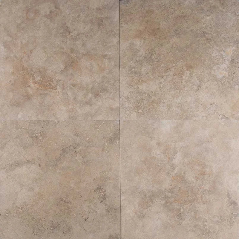 Tuscany Walnut 18x18 HF Travertine Tile